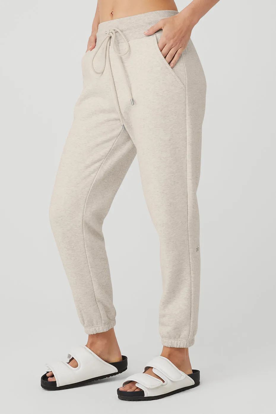 7/8 Easy Sweatpant - Oatmeal Heather