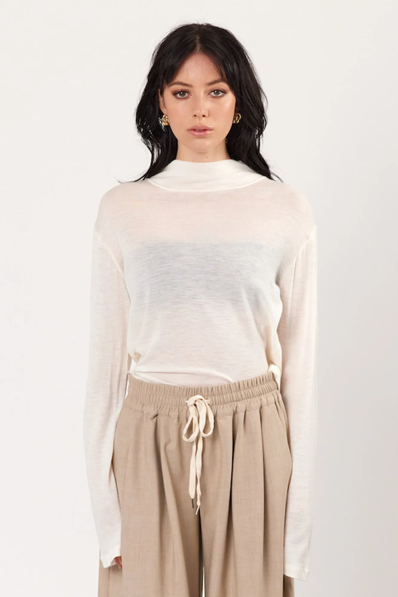 CLOVER TOP - IVORY