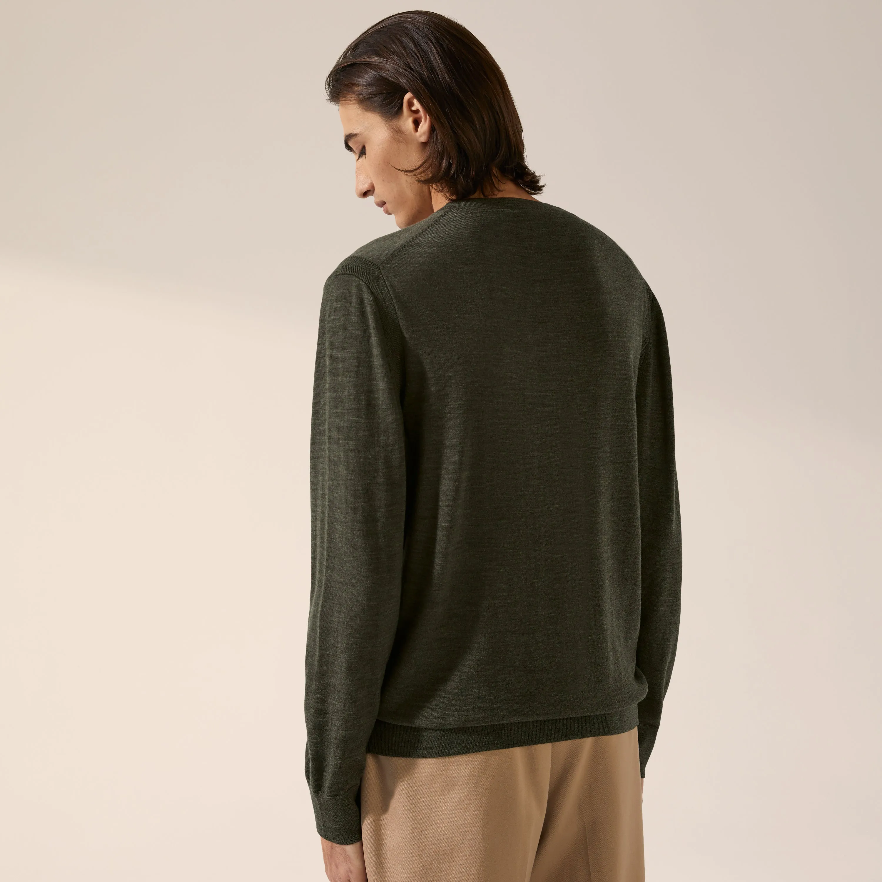 Cole Merino Lightweight V-Neck Sweater