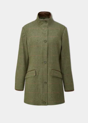 Combrook Ladies Tweed Field Jacket In Heath - Regular Fit