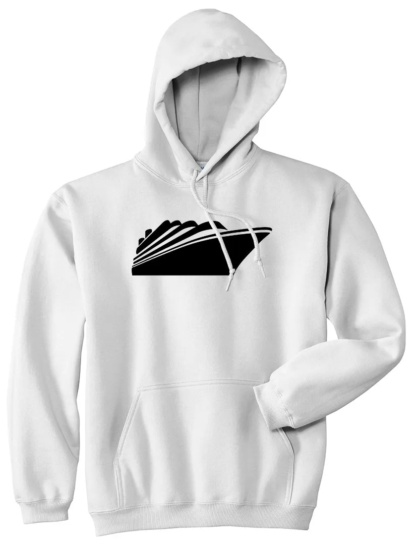 Cruise Ship Mens Pullover Hoodie