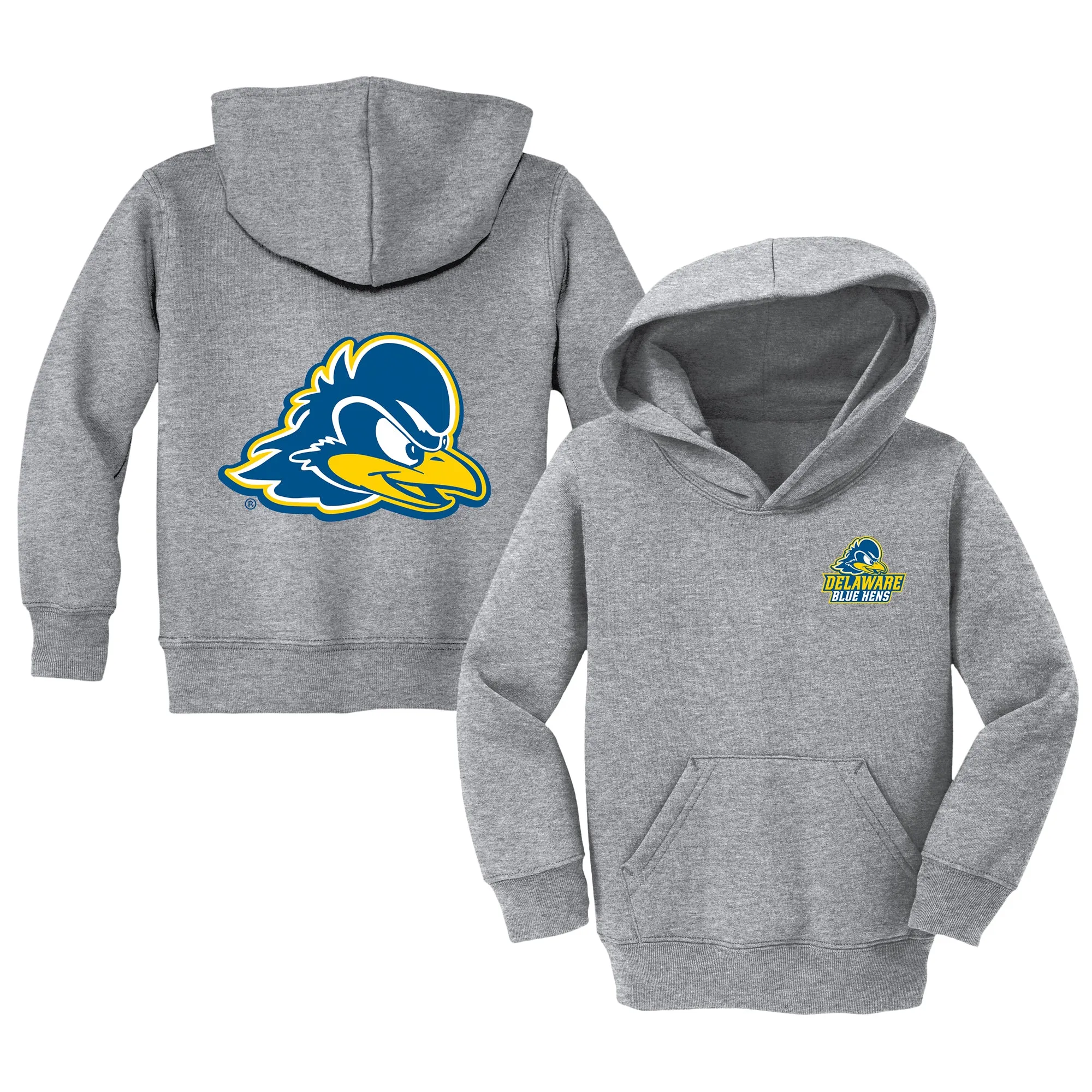 Delaware Fightin' Blue Hens Logo Toddler Pullover Sweatshirt