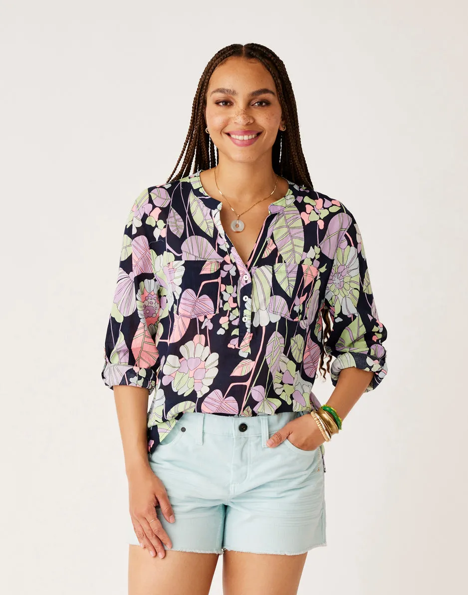 Dylan Gauze Shirt: Brigitte