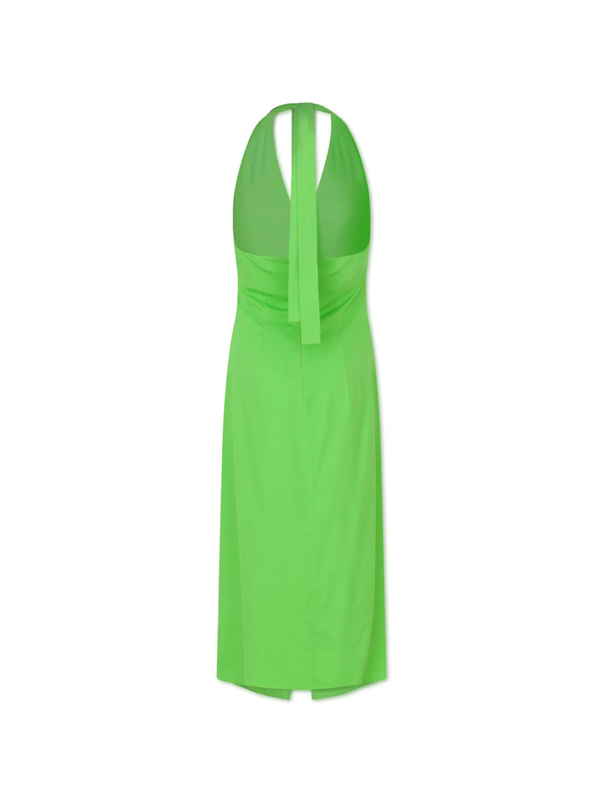 ETÉREO midi dress - gecko green