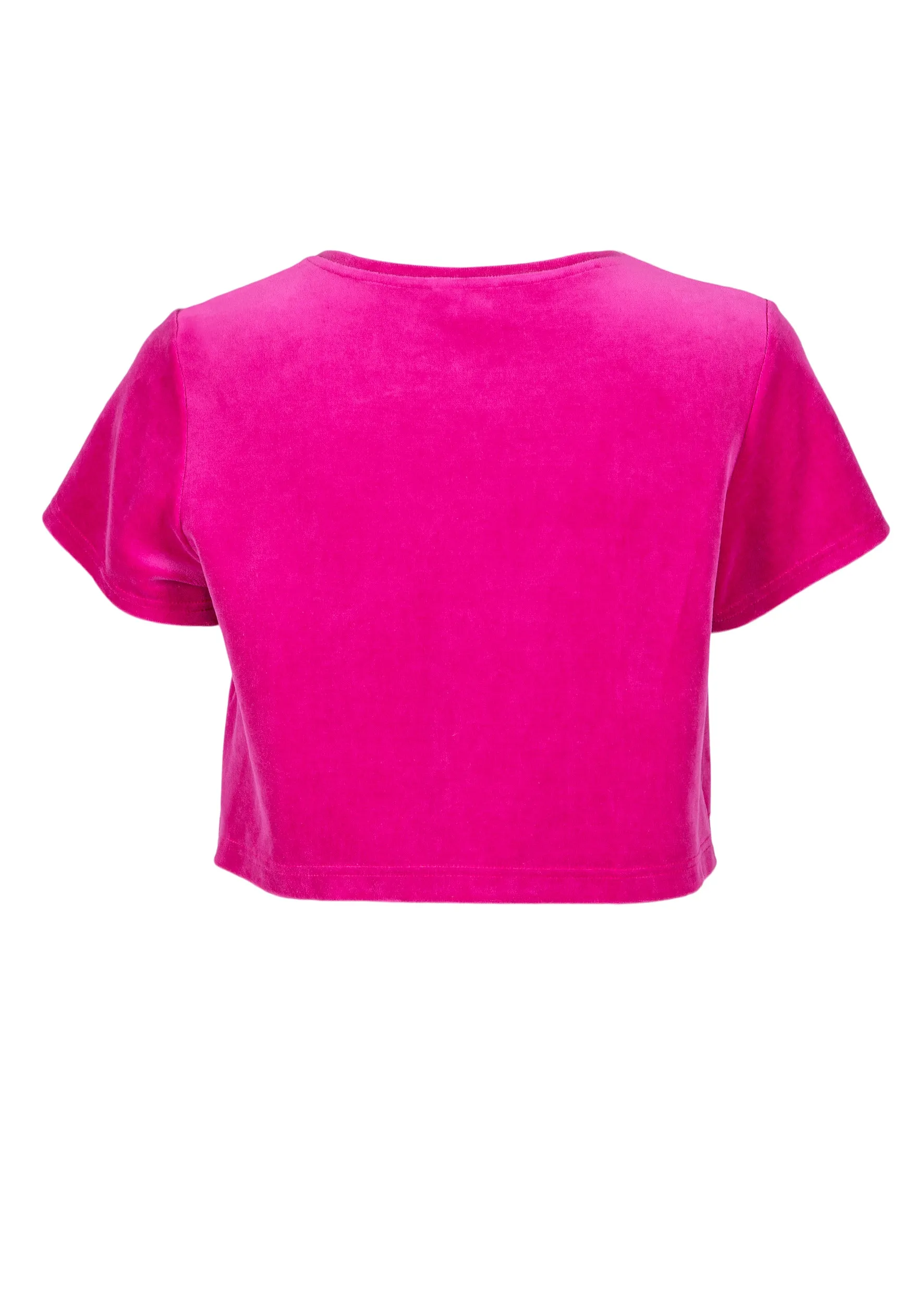 Fleur T-shirt Magenta Pink