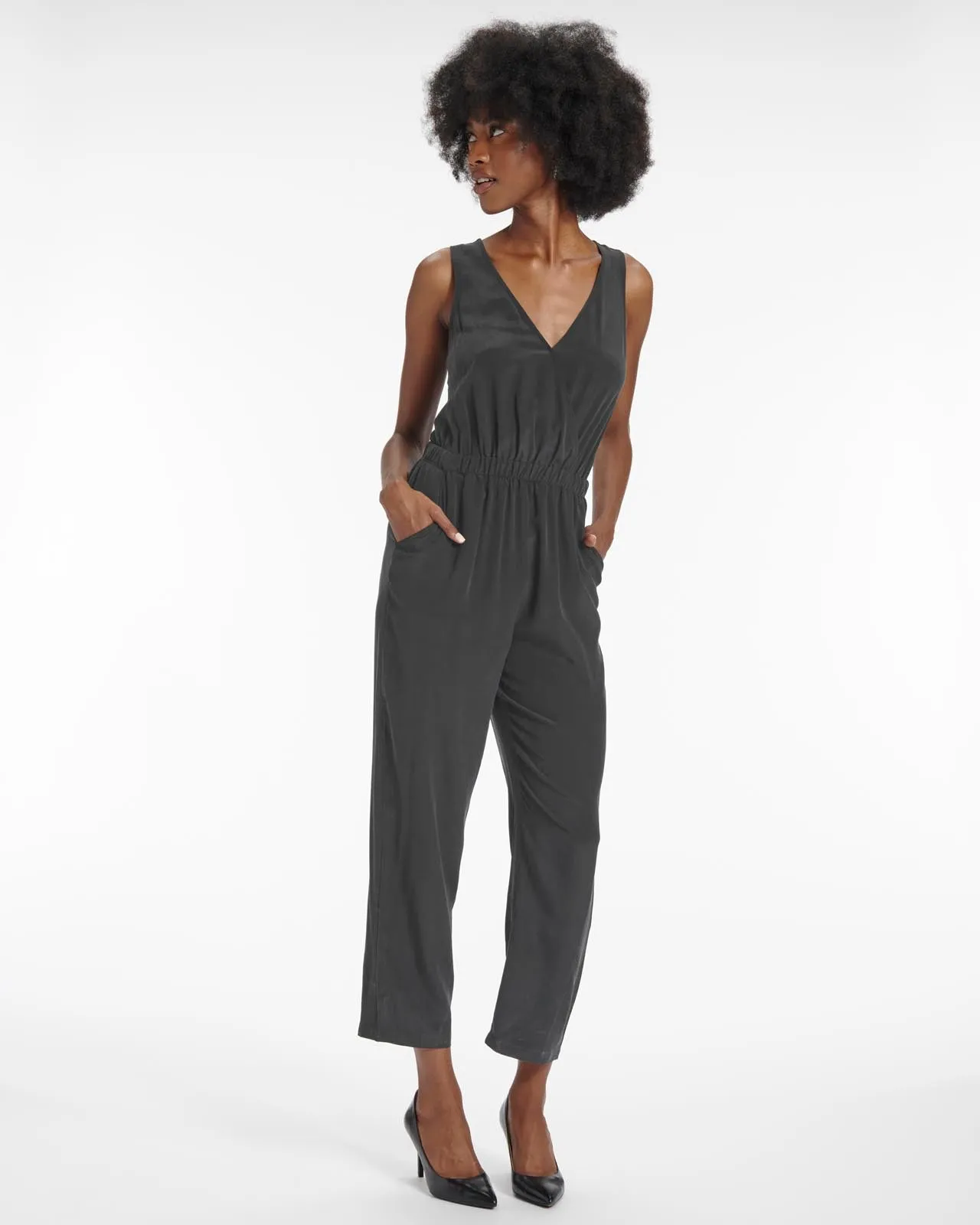 Lima Silk Mix Jumpsuit