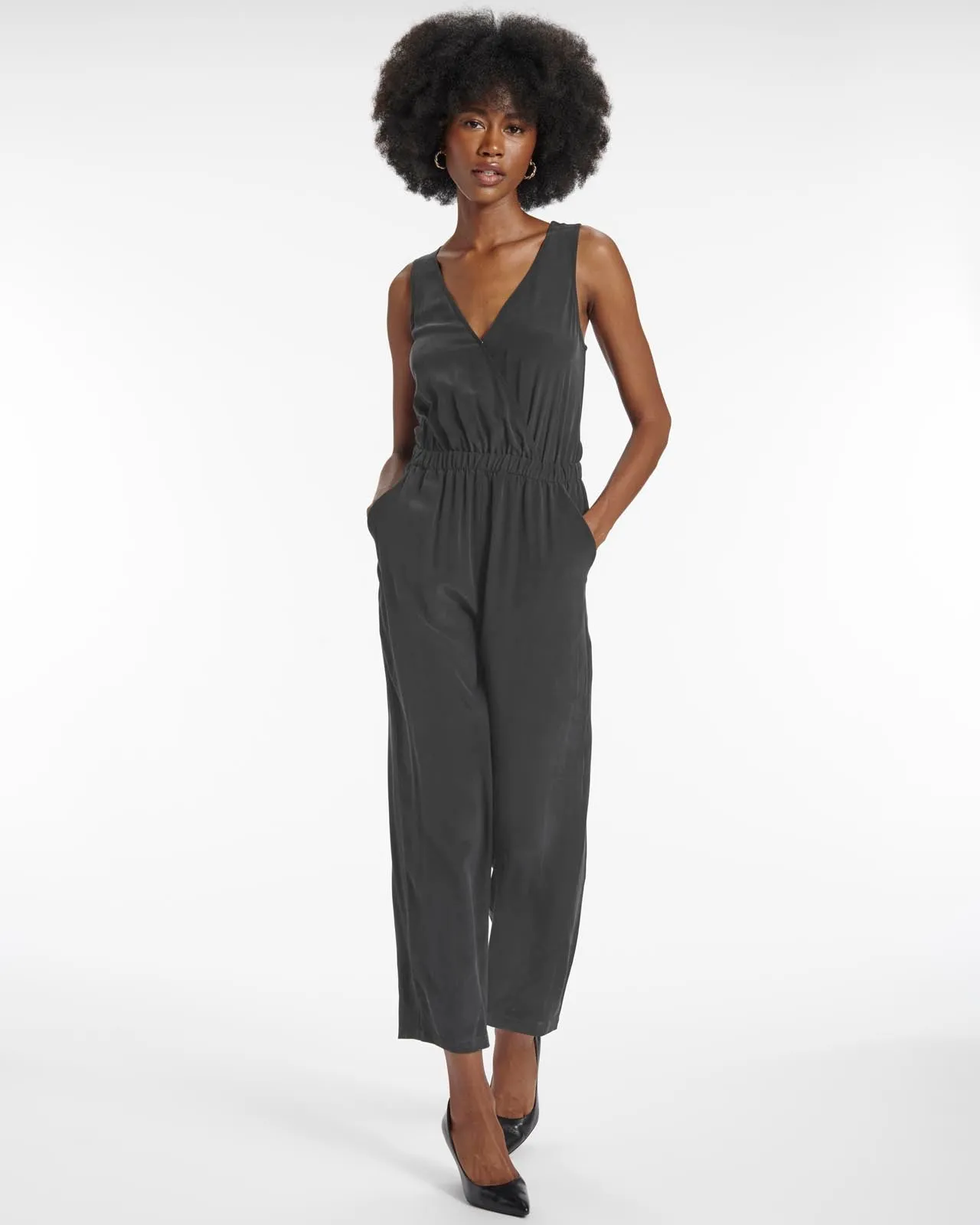 Lima Silk Mix Jumpsuit