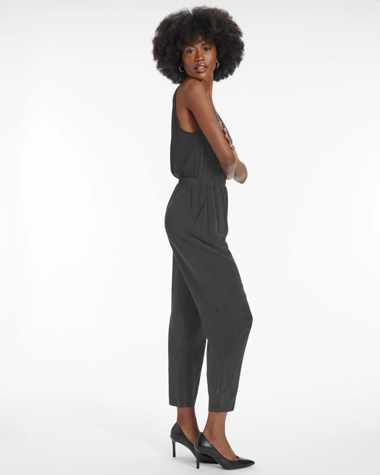 Lima Silk Mix Jumpsuit