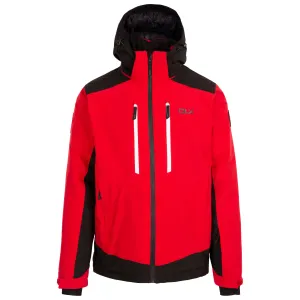 Matthews Men's DLX Padded Waterproof Ski Jacket in Red