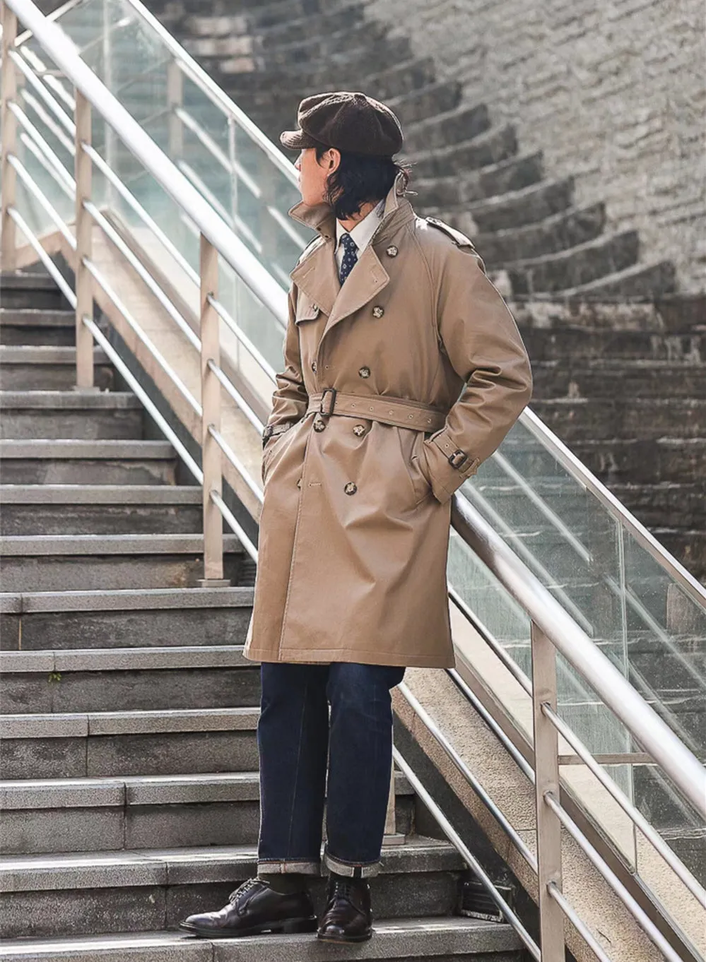 Men's Trench Coat