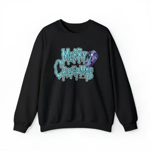 Merry Creepmas Christmas Crewneck Sweatshirt