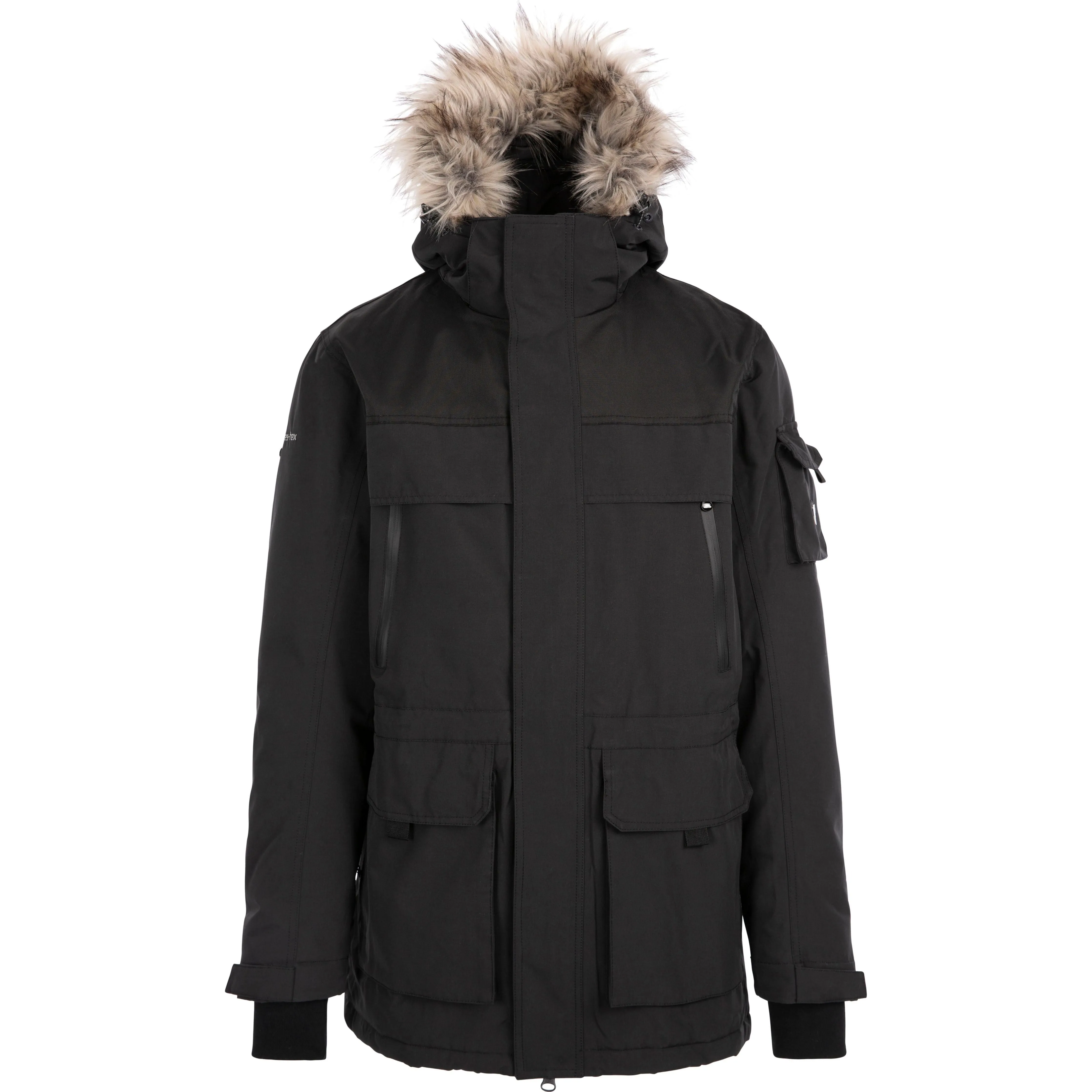 Pillaton Men's Padded Waterproof Jacket in Black