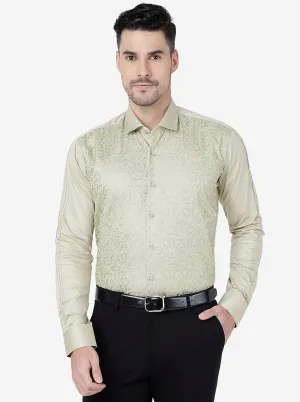 Pista Printed Slim Fit Party Wear Shirt | JB Studio