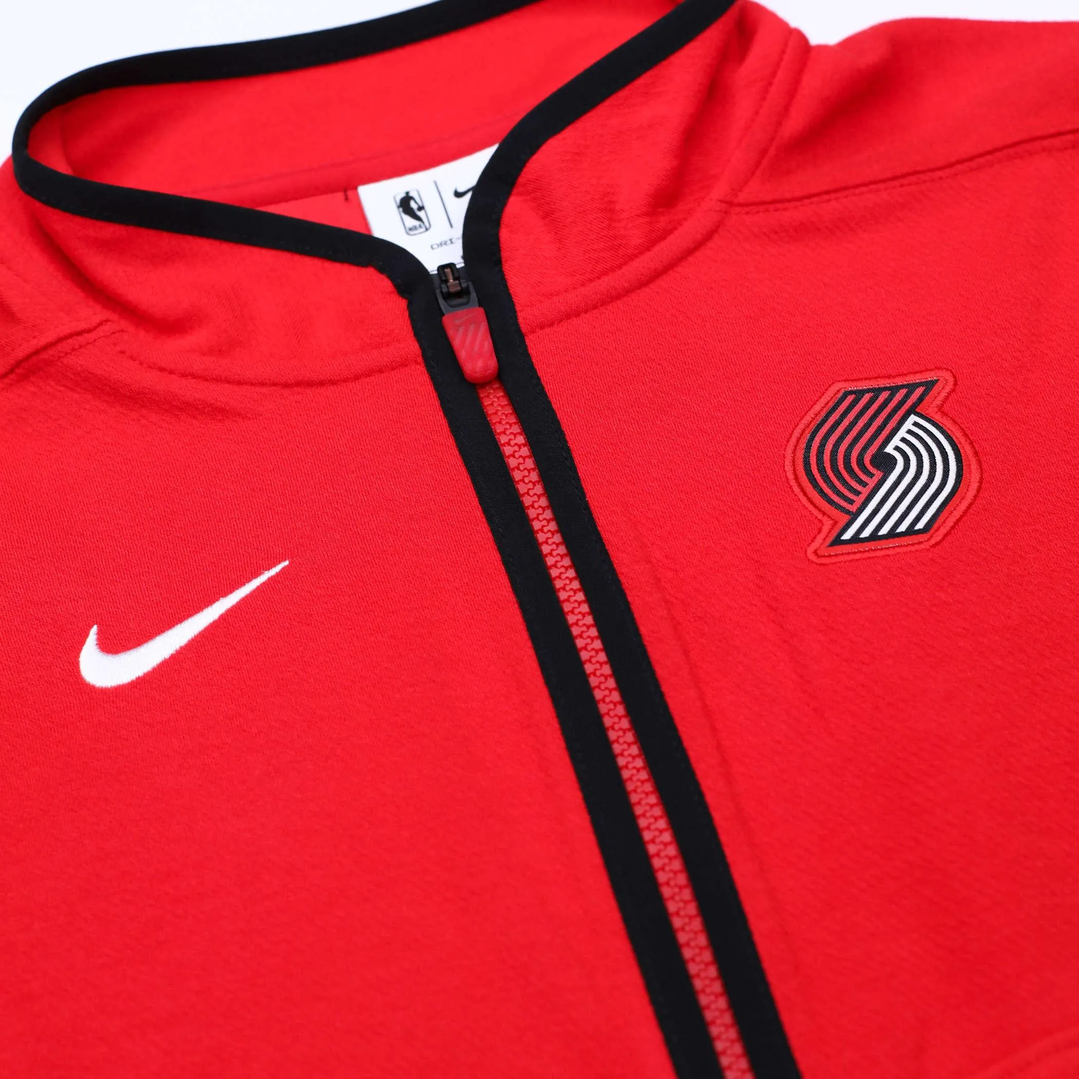 Portland Trail Blazers Nike Team Half Zip Jacket