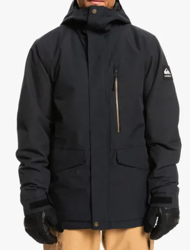 Quicksilver Mission Solid Jacket - Black