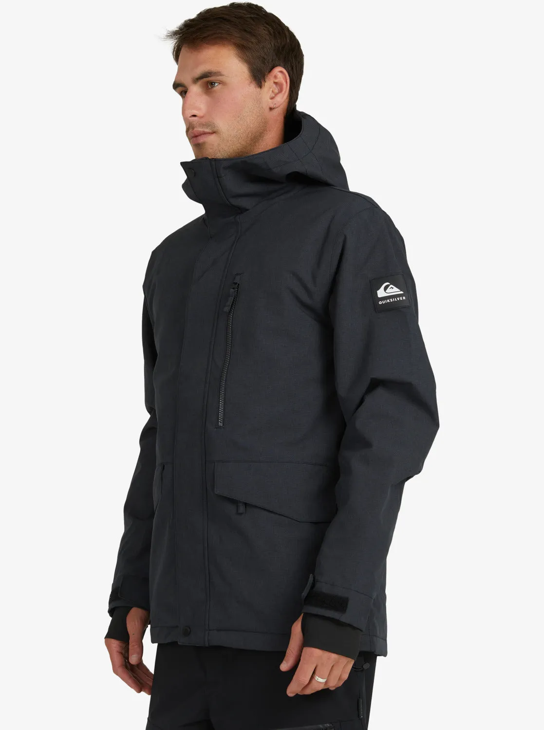 Quicksilver Mission Solid Jacket - Black