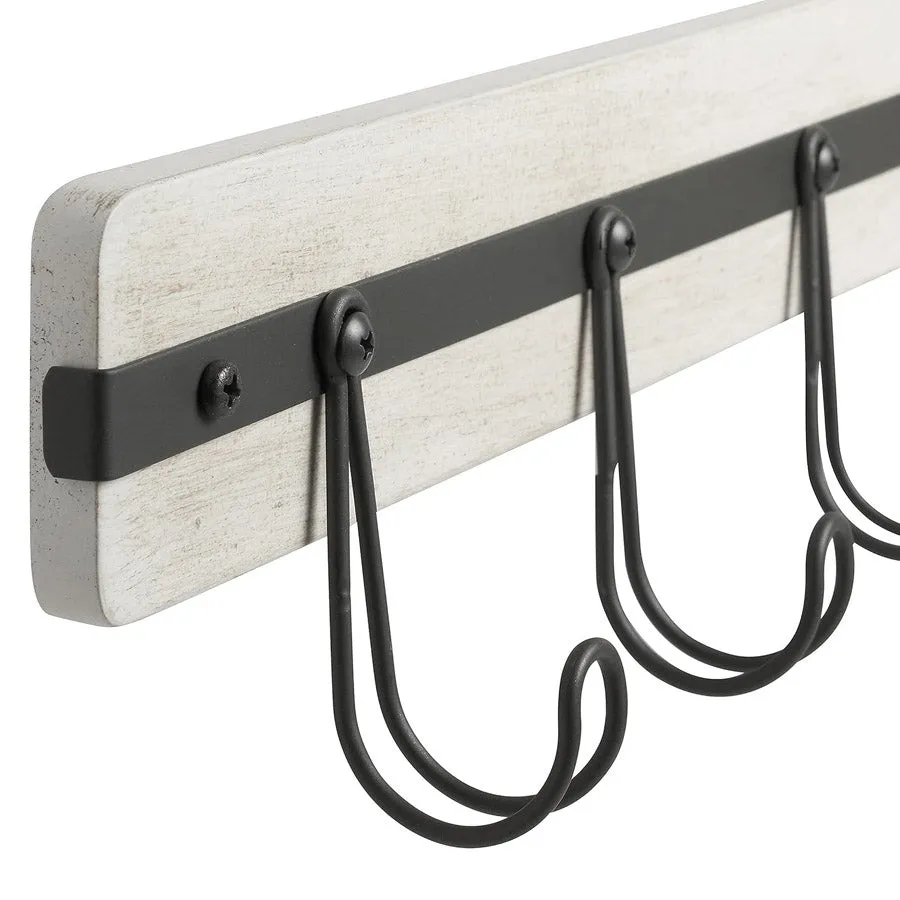 Retro Wall Mount Hook Rack