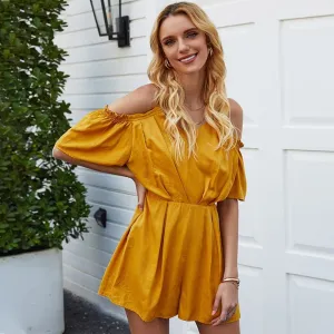 Sunshine Bliss Short Sleeve Jumpsuit