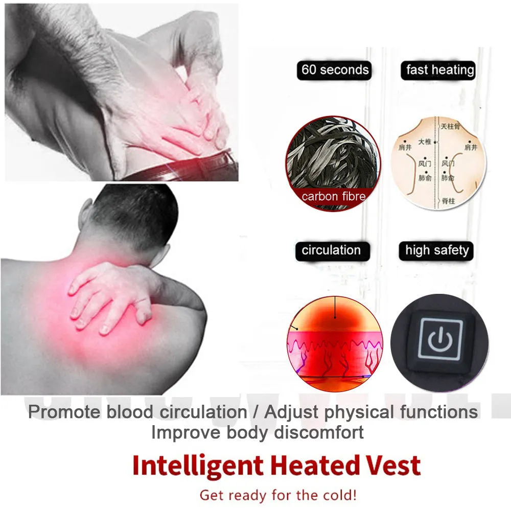 USB Heating Vest