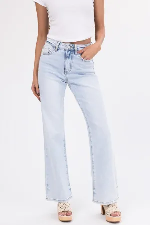 Vervet Light Wash High Rise Vintage Flare Jeans